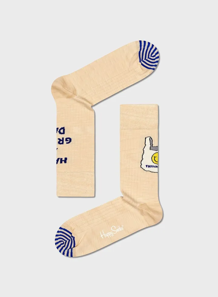 Embroidered Crew Sock