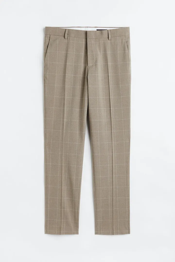 Slim Fit Suit Pants