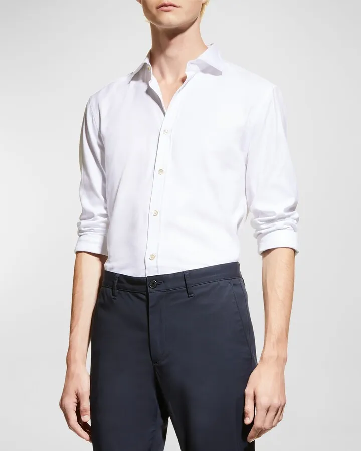 Men's Solid Sport Shirt
