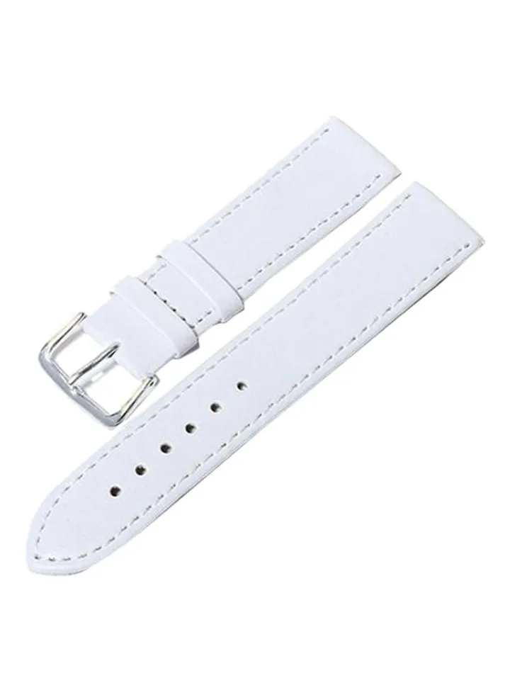 Universal Faux Leather Watch Strap