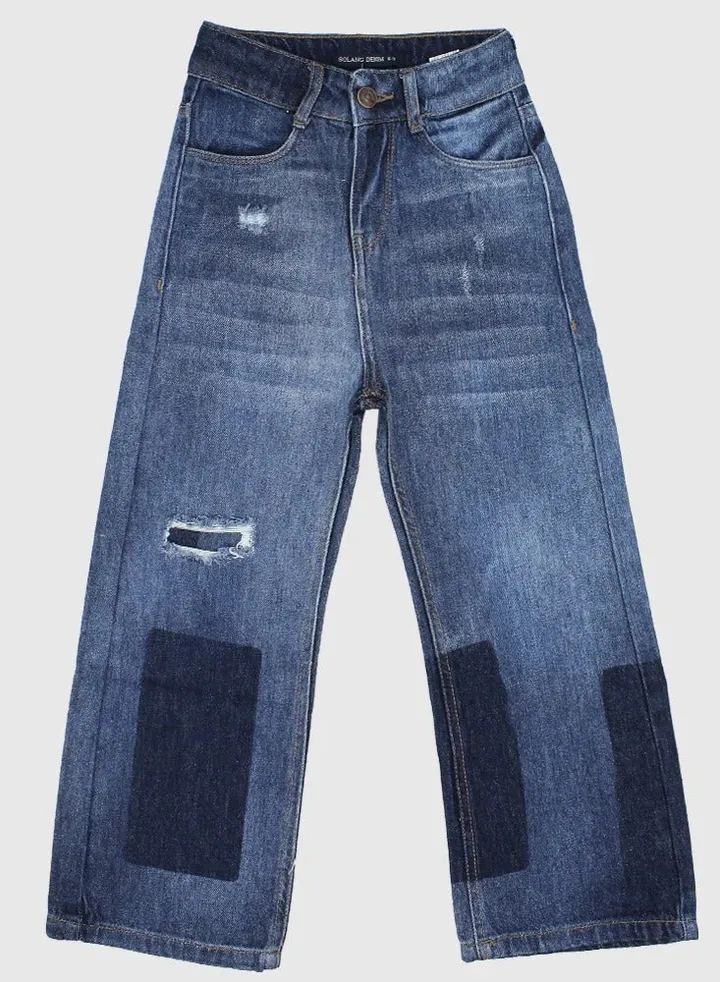 Ripped Regular-Fit Jeans