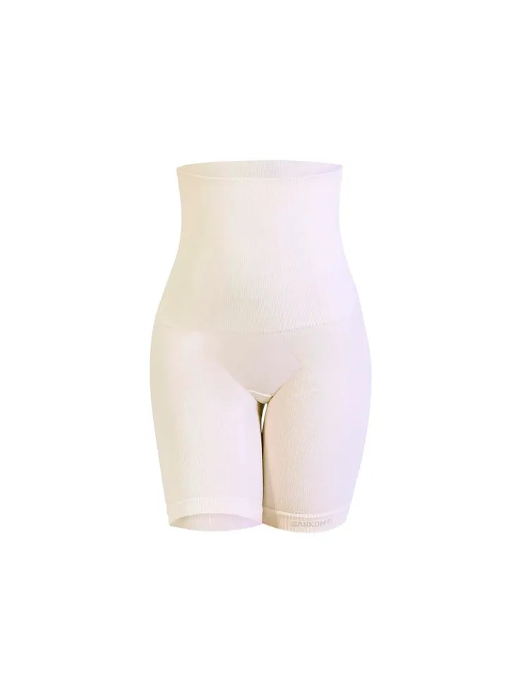 Sankom Body Shaper for Women - Eco Friendly Cotton Body Shaper, Grey L/XL - Patent technology