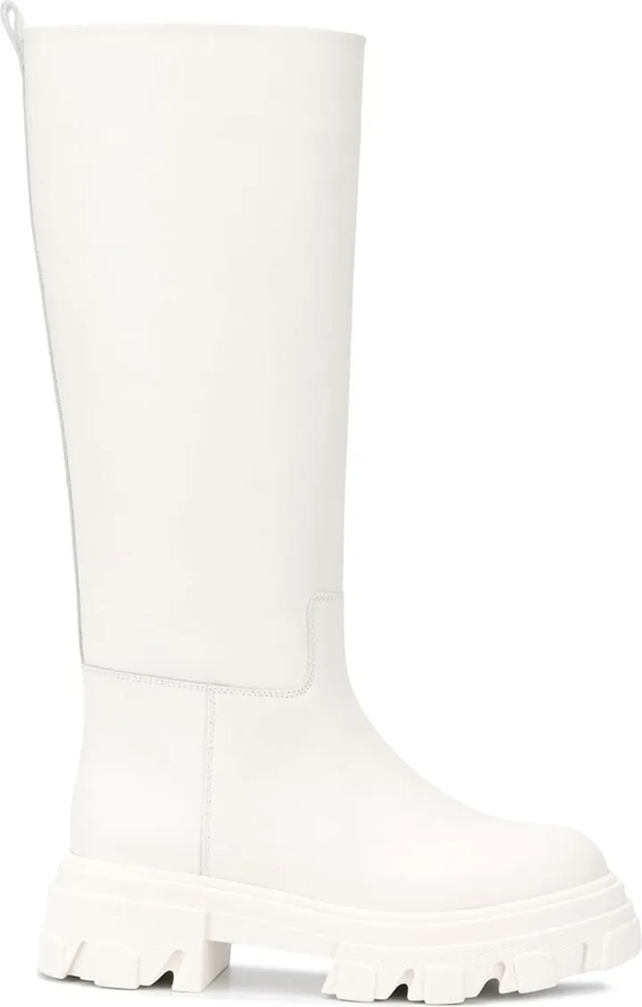 GIA COUTURE- Leather Combat Boots