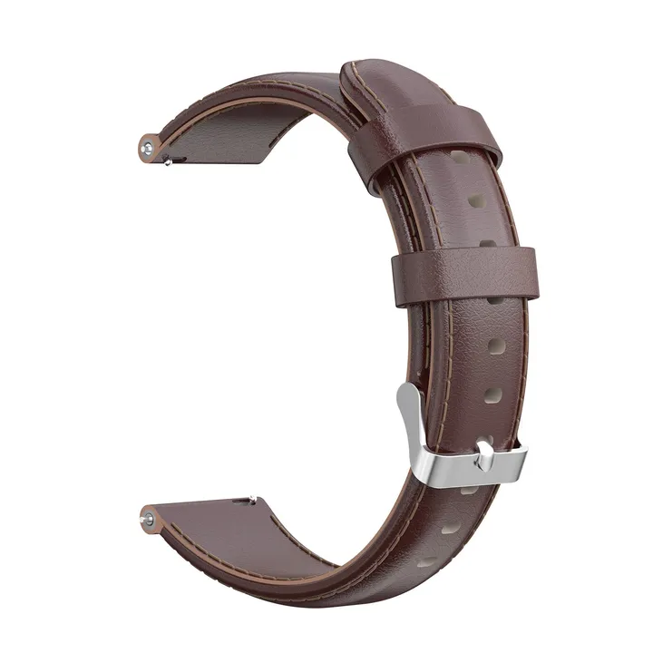 Oil Wax Leather Watch Strap