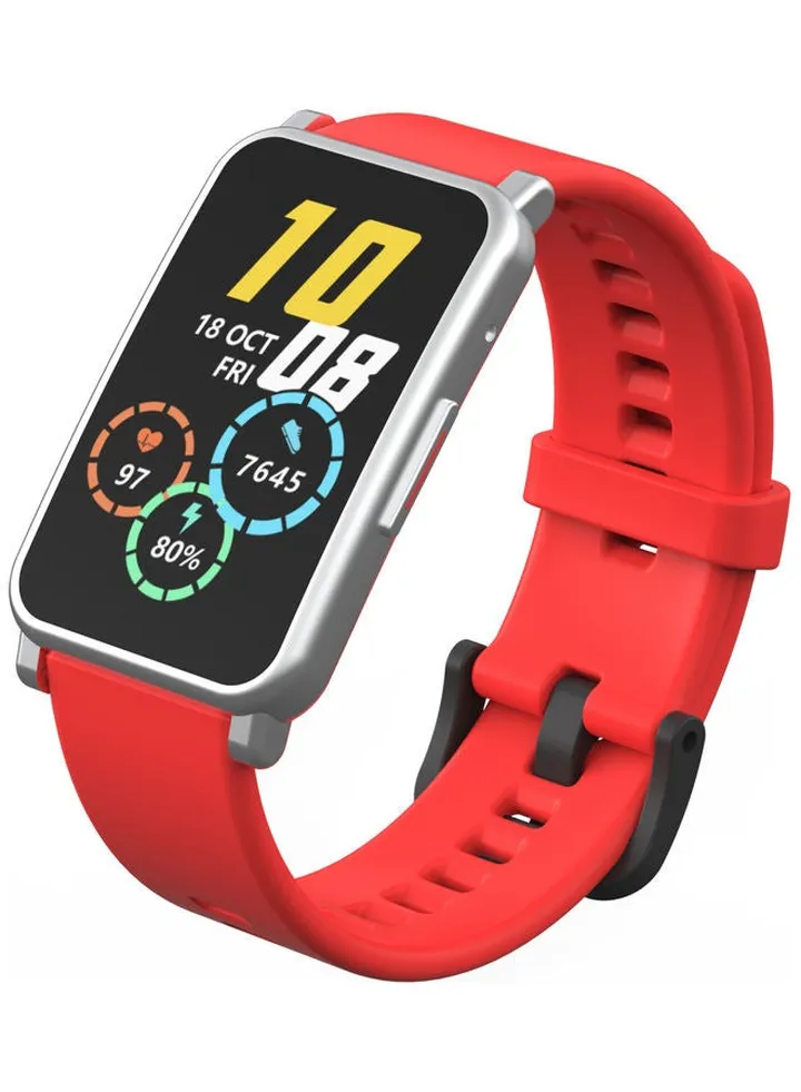 20mm Silicone Buckle Strap Replacement Watchband for Honor Watch ES