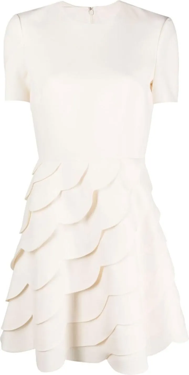 Scalloped Minidress