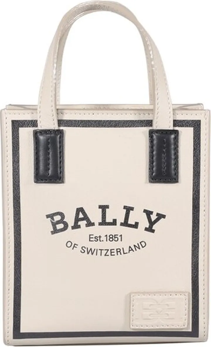 Bally Logo Printed Tote Bags