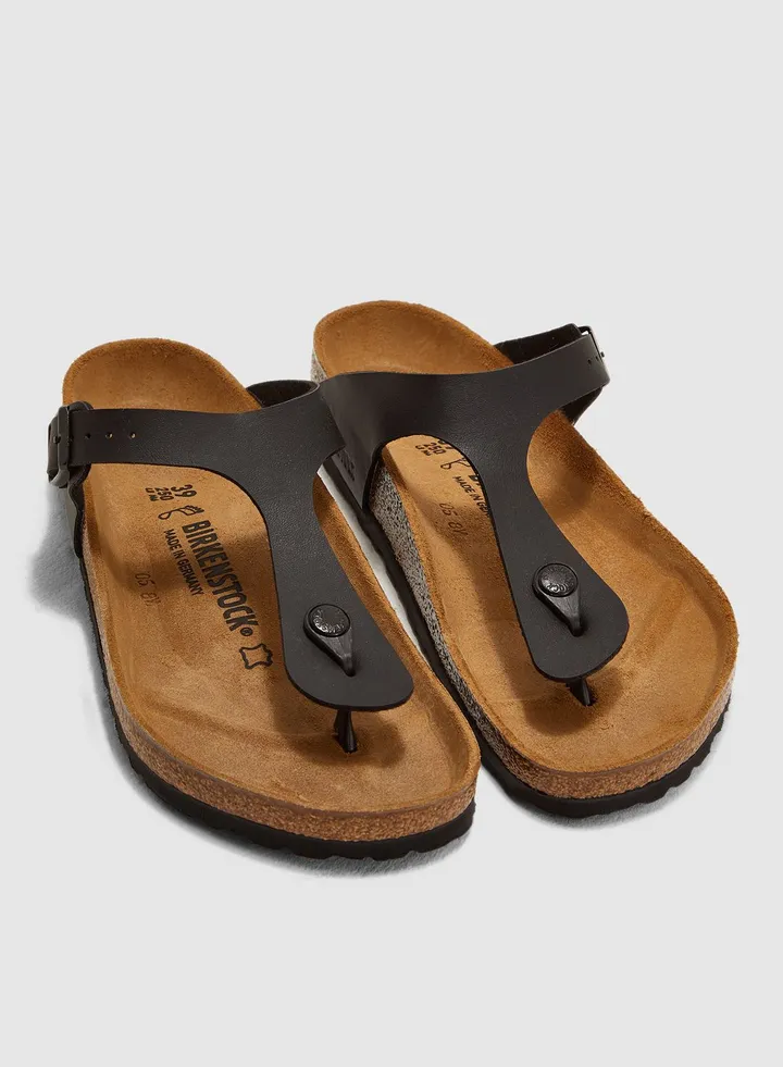 Gizeh Buckle Sandals Black