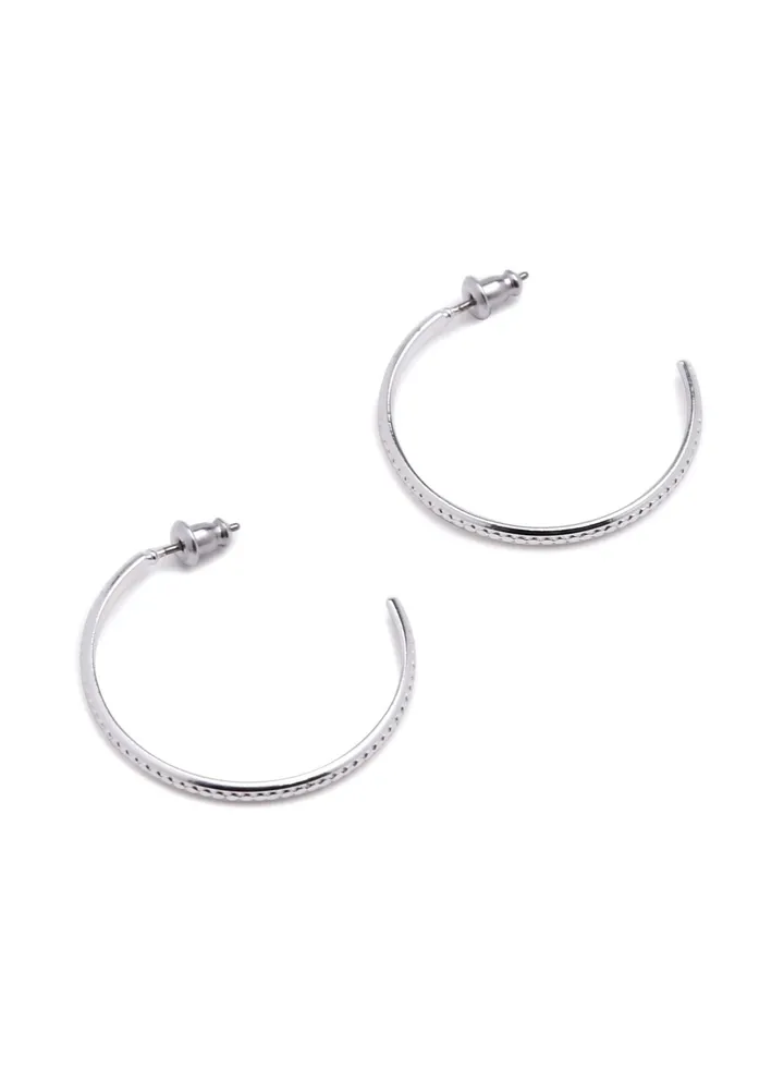 Rosa Silver Plated Earrings