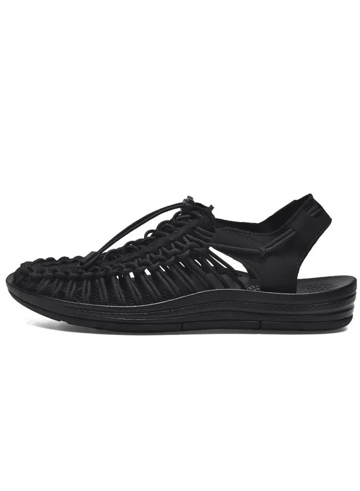 New Woven Sandals Casual Beach Shoes