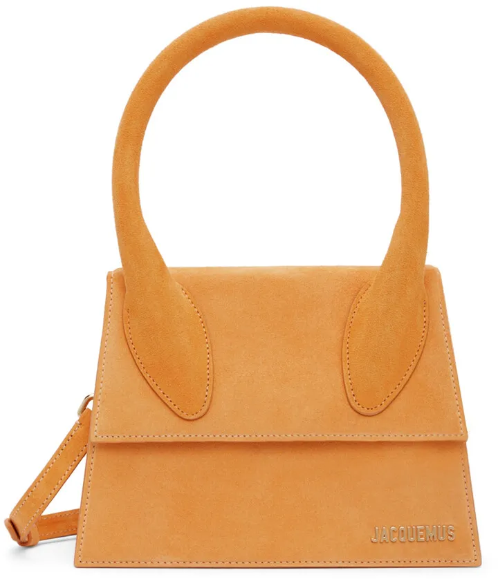 Jacquemus Orange La Montagne 'Le Grand Chiquito' Top Handle Bag