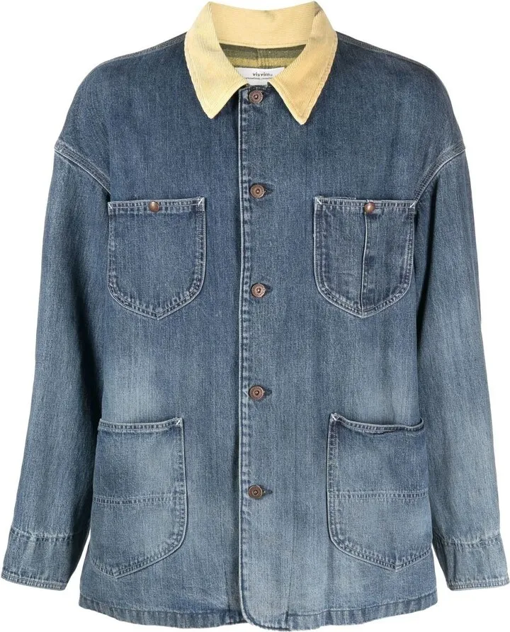 Jumbo Damaged denim jacket
