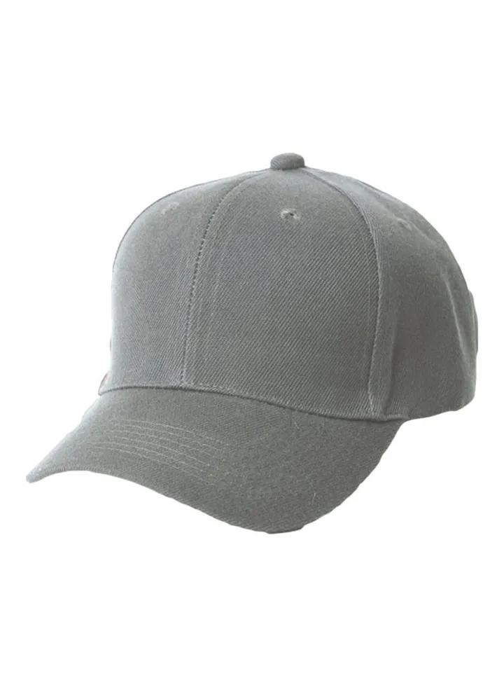 Sports Baseball Cap, Hat For Men And Women Grey