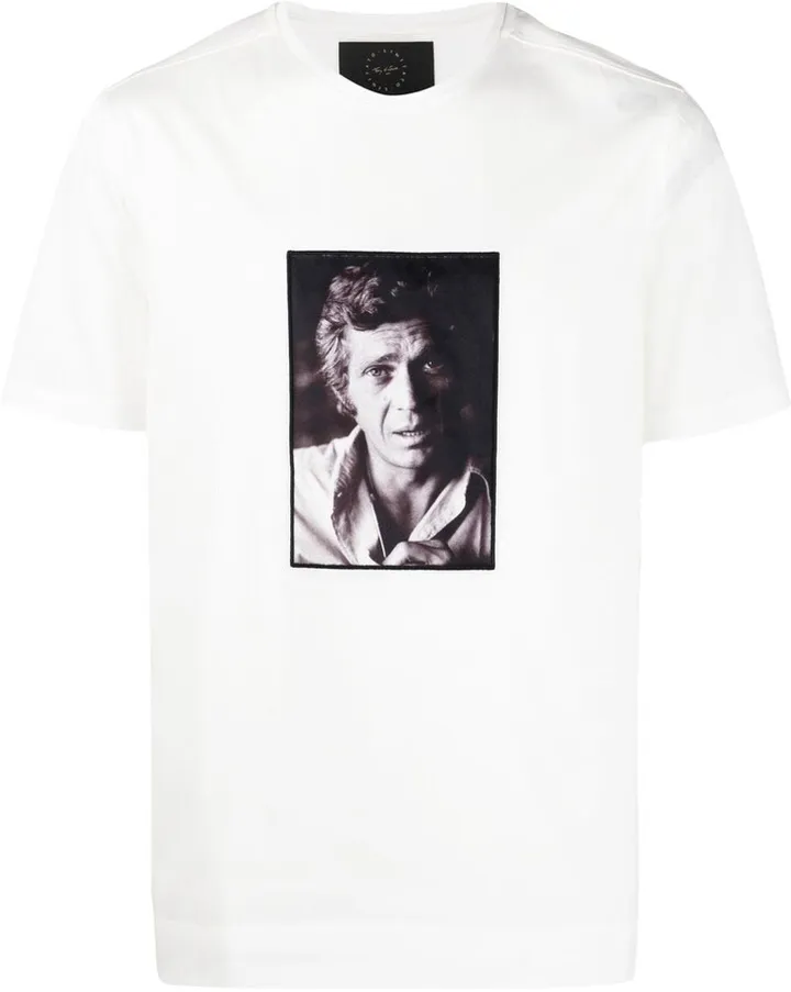 photograph-print short-sleeve T-shirt