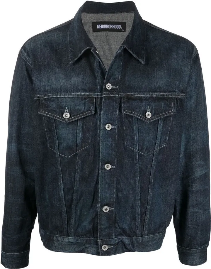 Stockman washed denim jacket