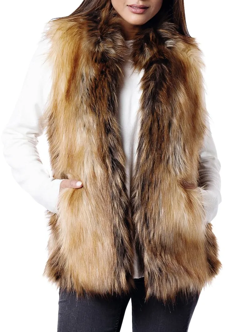 Limited Edition Faux-Fur Vest - Inclusive Sizing