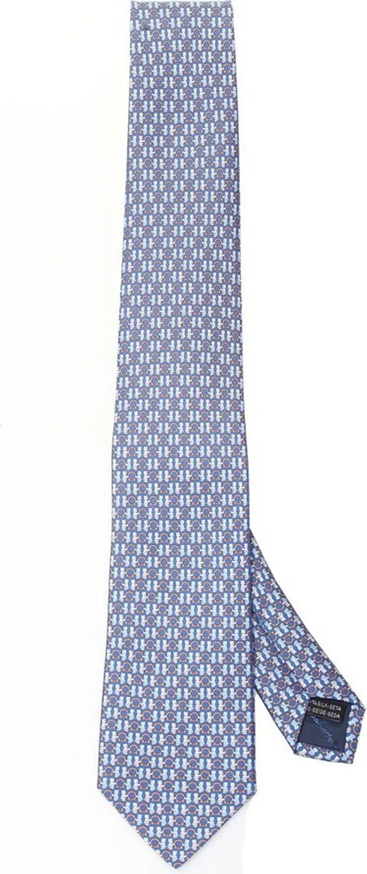 Salvatore Ferragamo Graphic Patterned Printed Tie