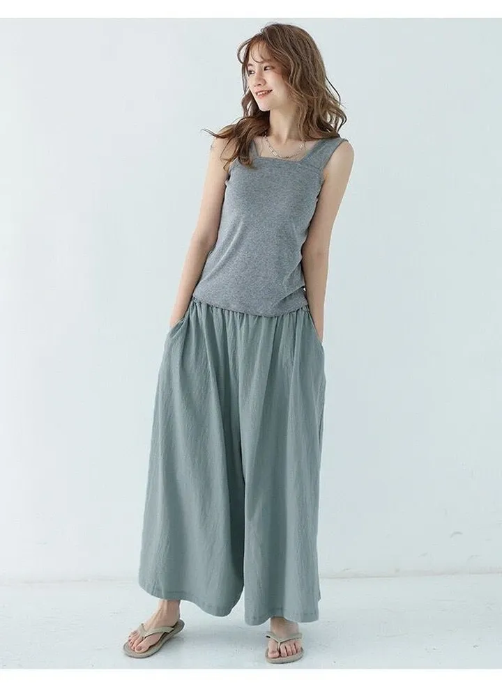 skirt pants long Wide Leg wide casual long pants Womens pants