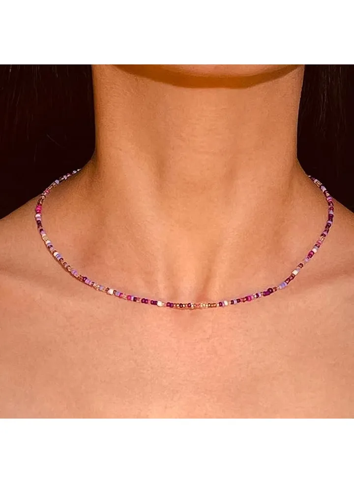 Bohemian Beaded Colorful Choker