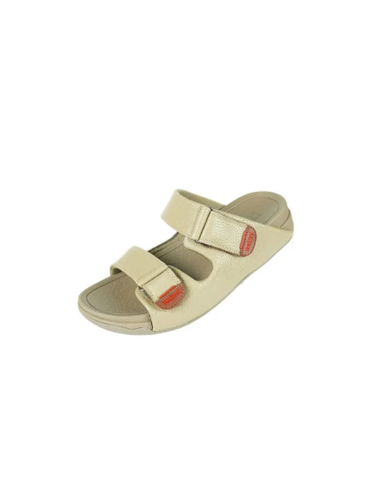 008-3530 Barjeel Mens Casual Sandals 20272 Dark Beige