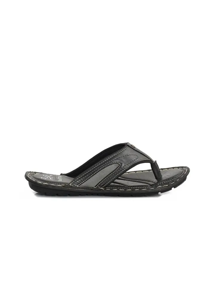 Mens Flip Flop Indoor and Outdoor Comfort Casual Arabic Sandals Black