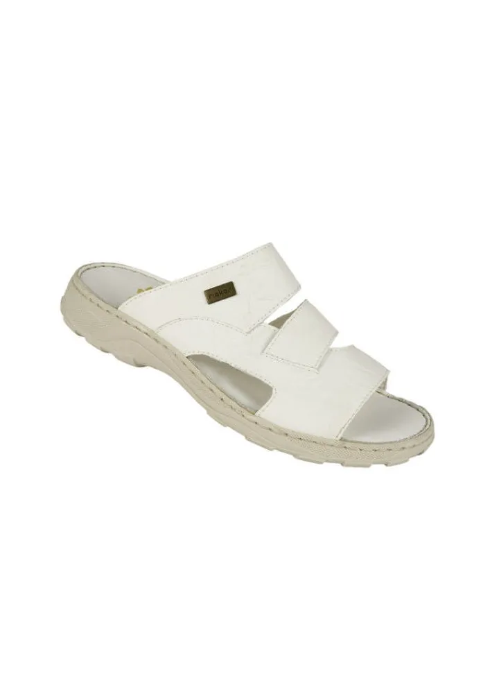 116-1057 Rieker Mens Sandals Massa White 26078-80