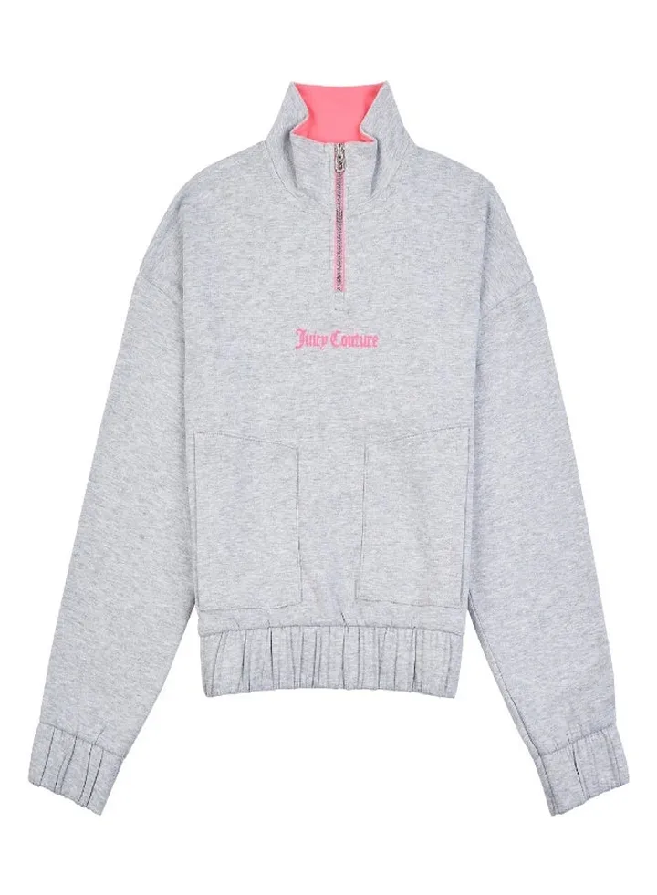 Juicy Couture Quater Zip Hoodie