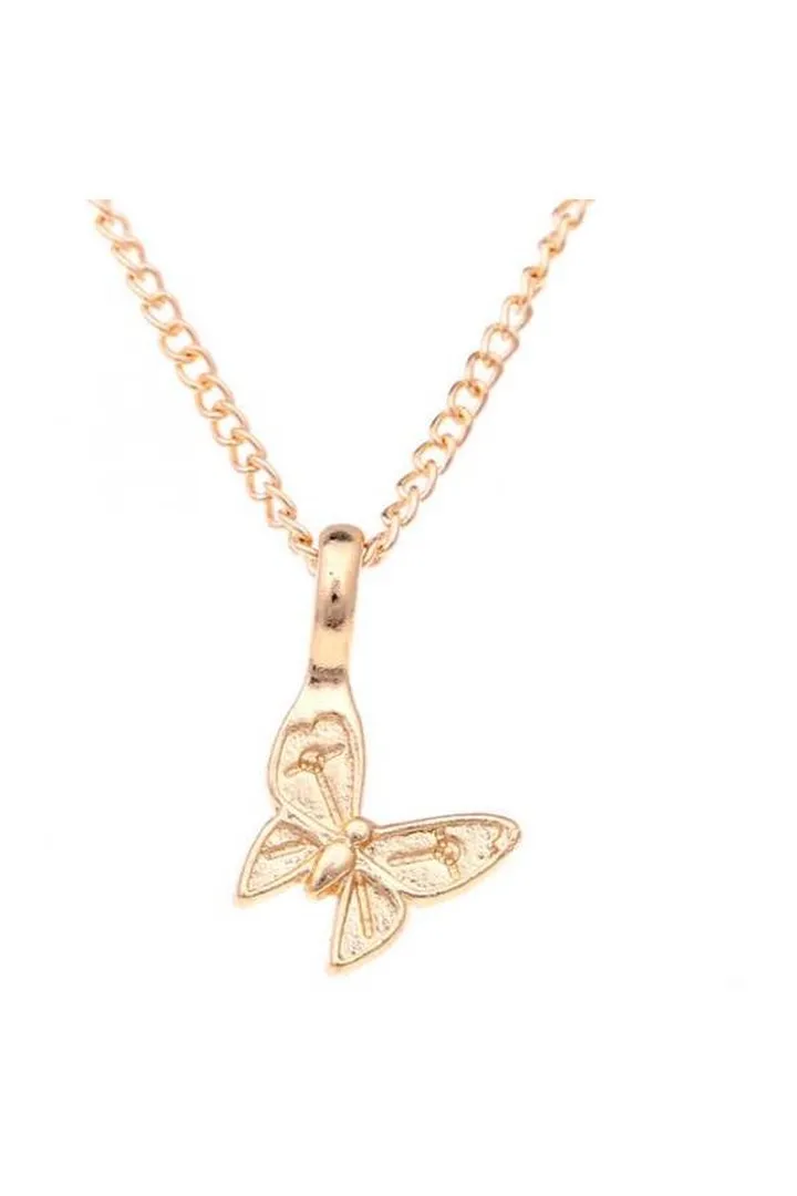 Butterfly Pendant Necklace
