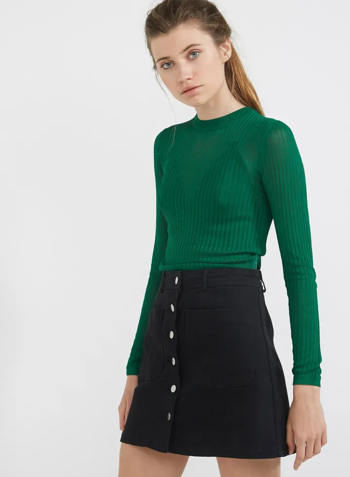 Long Sleeve Daria Pullover Green
