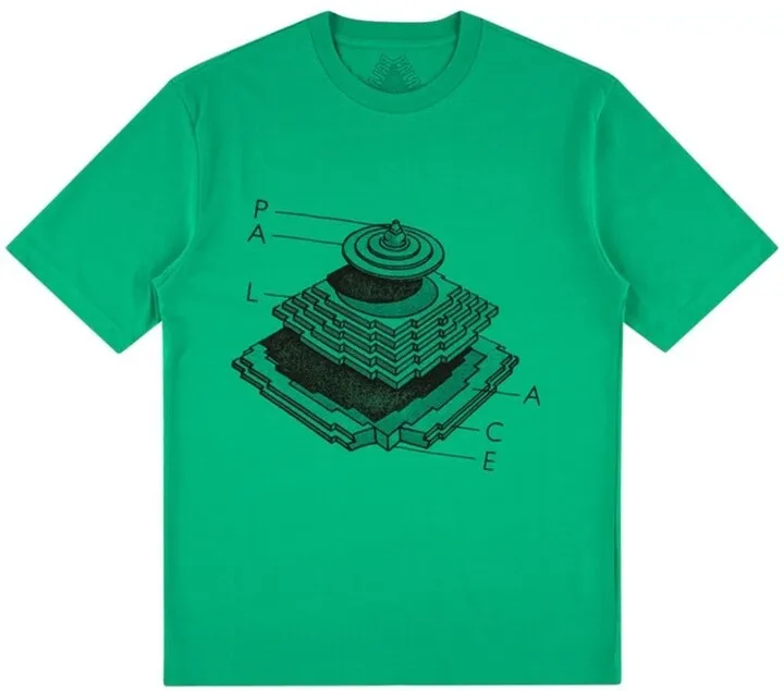Pyramidal print T-shir