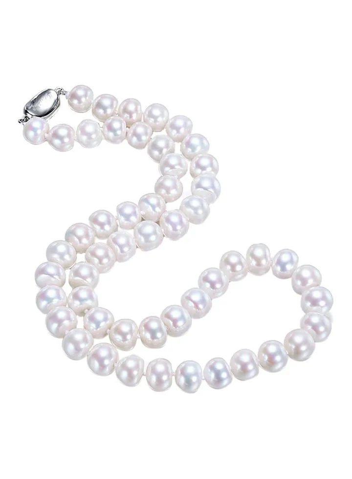 Necklace Classic Near Round Cultured Freshwater Pearl Necklace