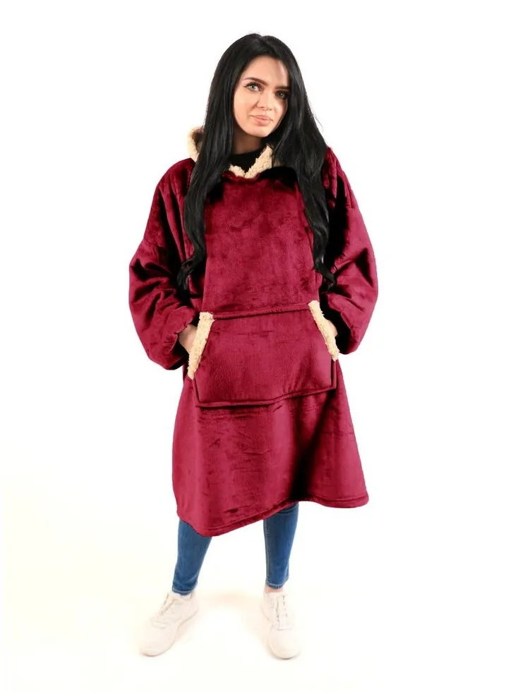 WInter Pullover With Soft Fur