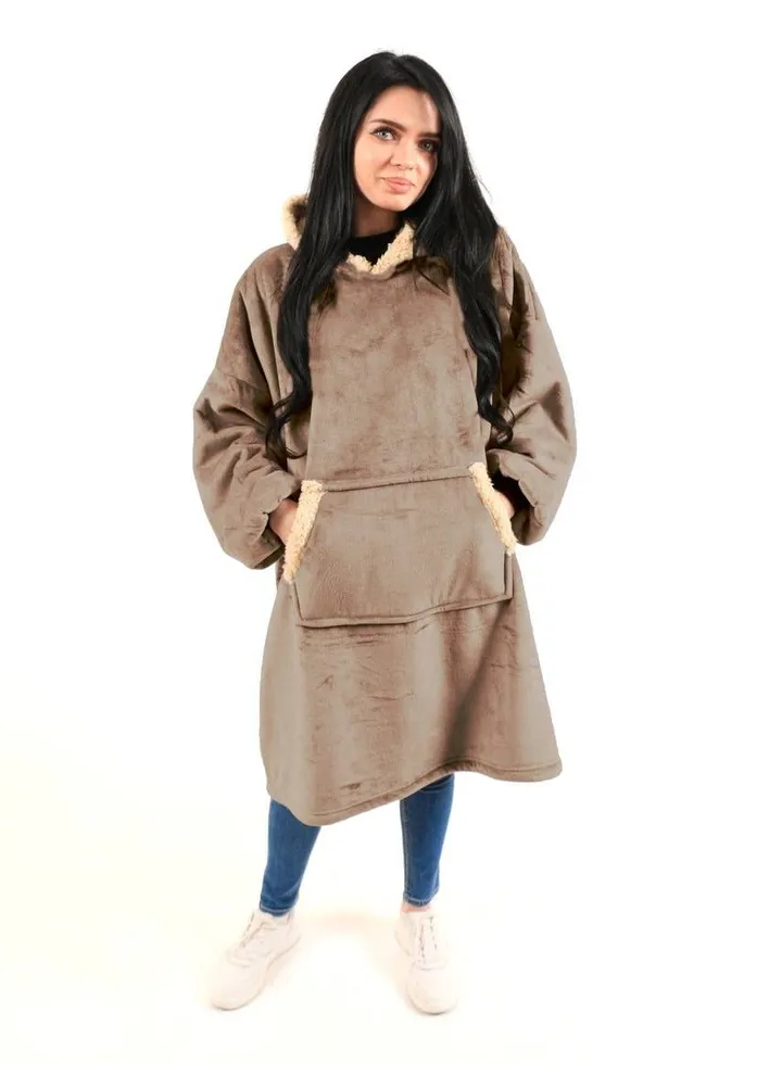 WInter Pullover With Soft Fur