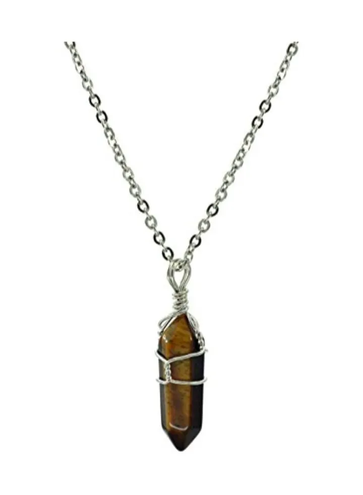 Brass Pendant Necklace
