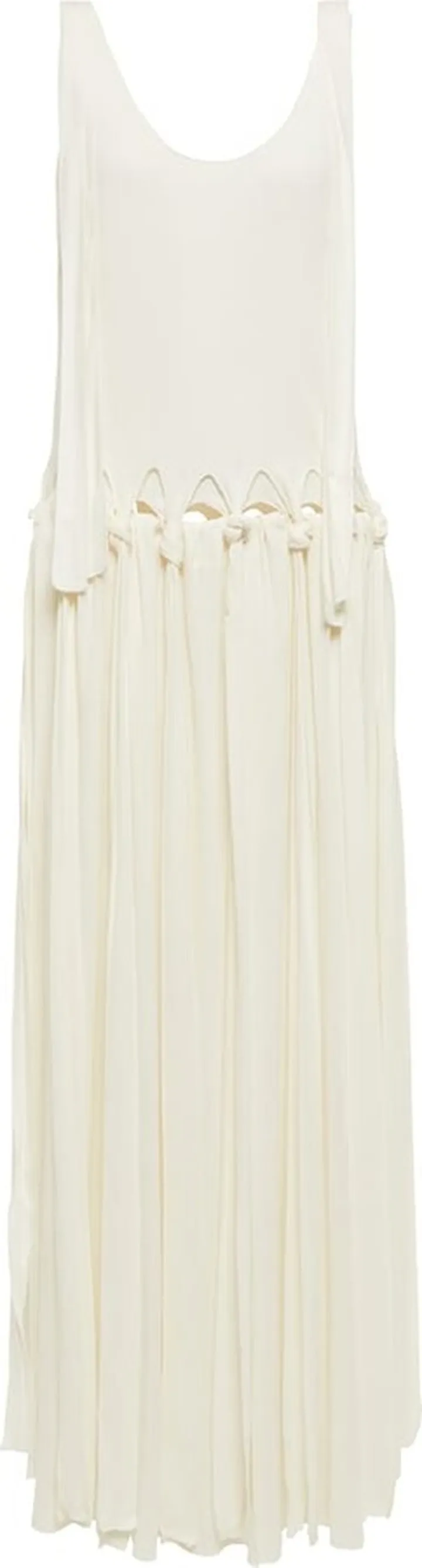 Fringed maxi dress