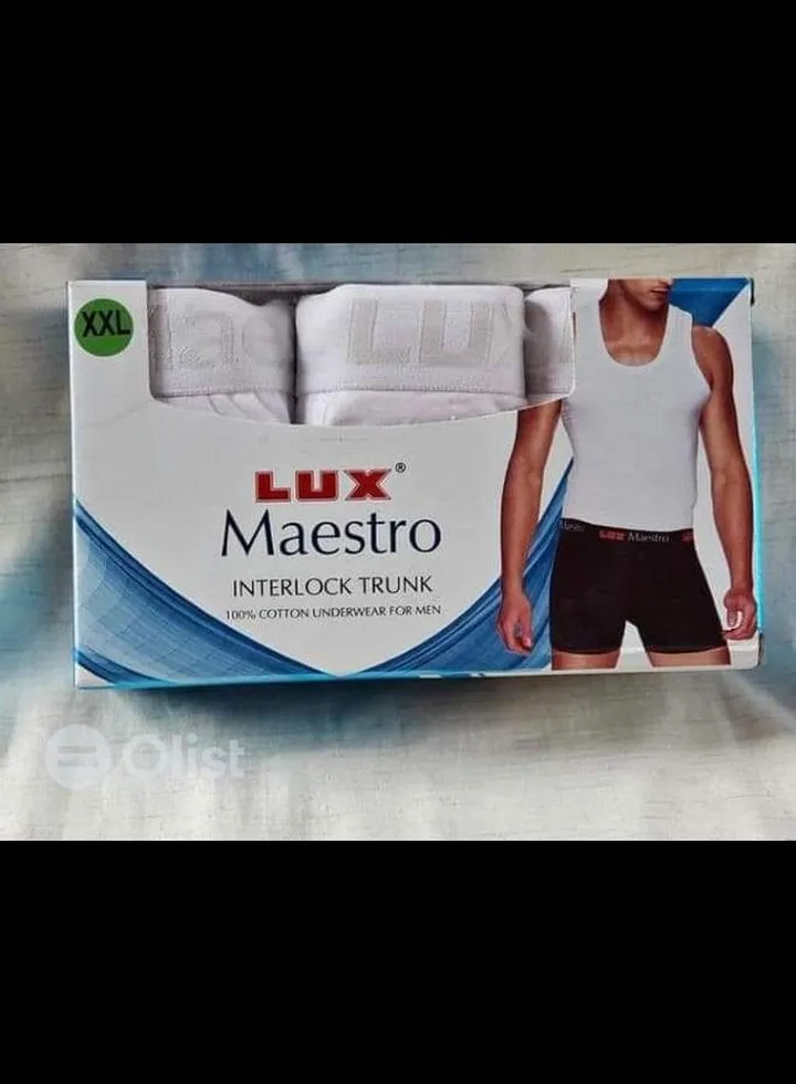 Maestro Men's Interlock Trunk White Color Pack Of 3