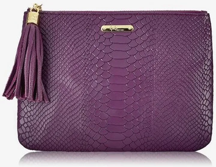 GiGi New York Purple All In One Clutch Bag