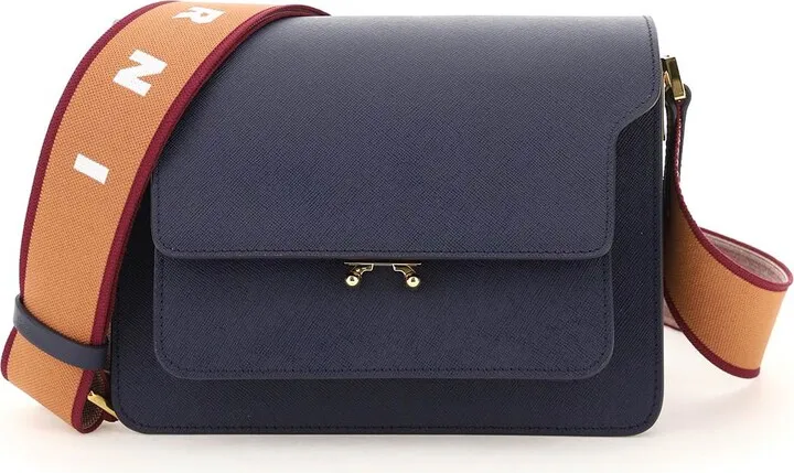Trunk Medium Bag With Logo Strap