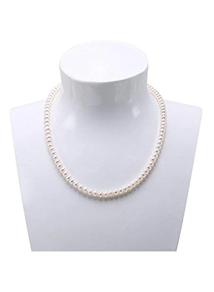 Strand Necklace Natural Freshwater Cultured Pearl Necklace