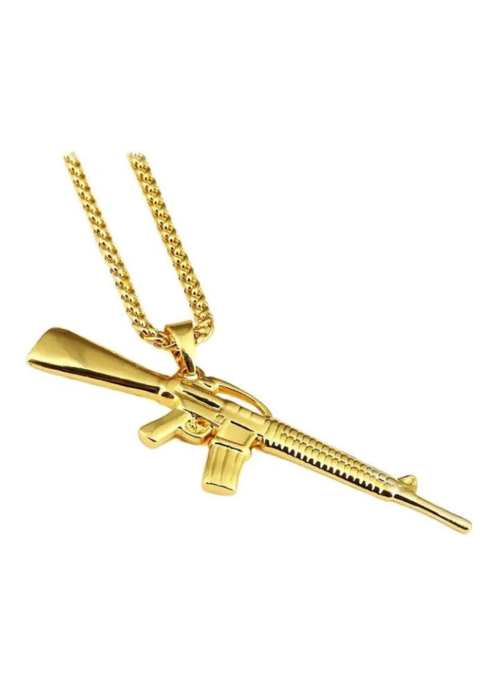 18 Karat Gold Plated Pendant Necklace