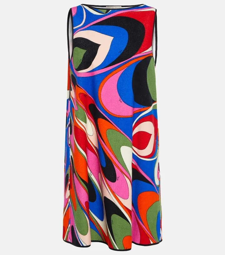 Printed minidress