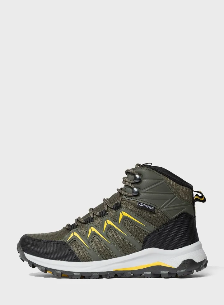 Kids High Top Lace Up Sneakers