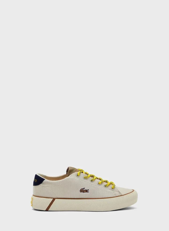 Kids Lace Up Court Sneakers