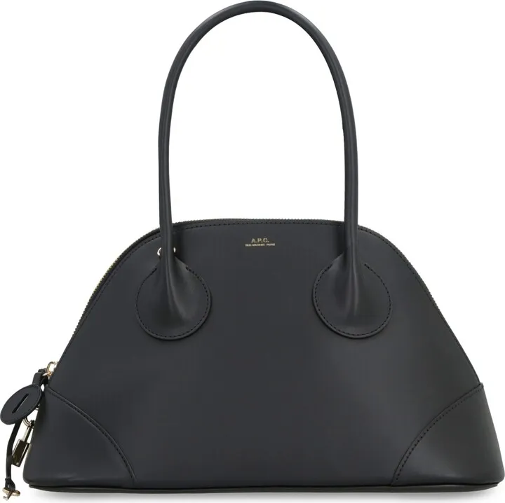 Emma Leather Boston Bag