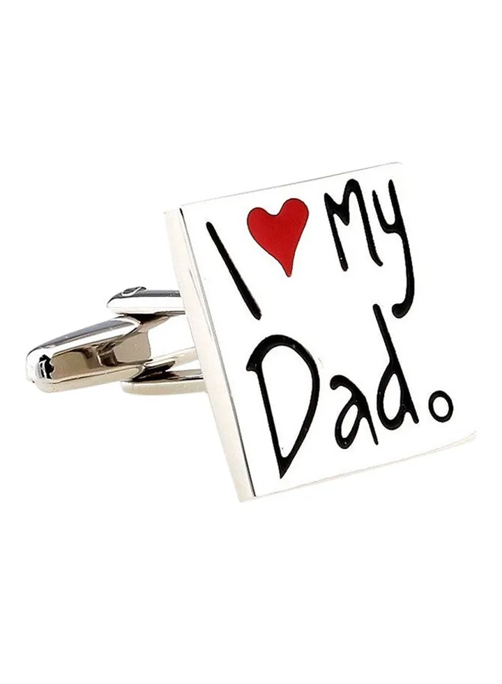 Exquisite I Love My Dad Shirt Cufflinks