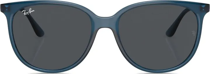 Logo-Plaque Square-Frame Sunglasses