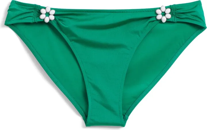 Flower Detail Bikini Bottoms