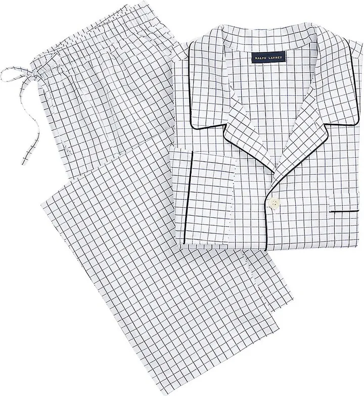 Oxford 2-Piece Pajama Set