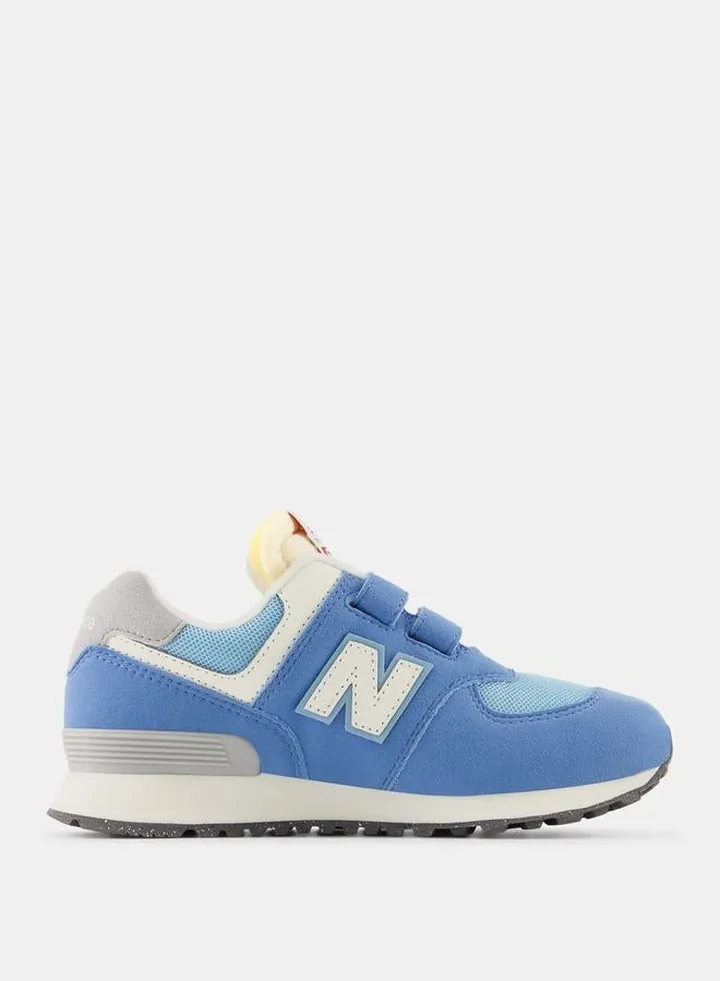574 Colorblock Hook & Loop Sneakers