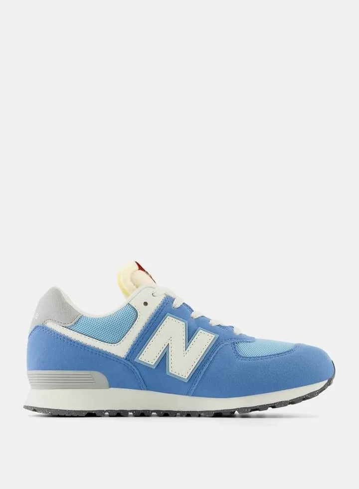 574 Colorblock Lace Up Sneakers